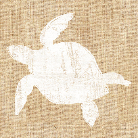Driftwood Coast III White Burlap - Wall Art - By Sue Schlabach- Gallery Art Company