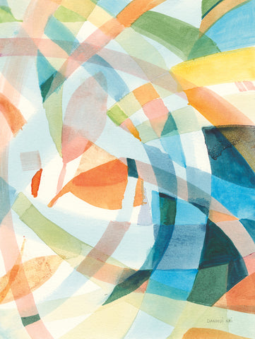Colorful Abstract II - Wall Art - By Danhui Nai- Gallery Art Company