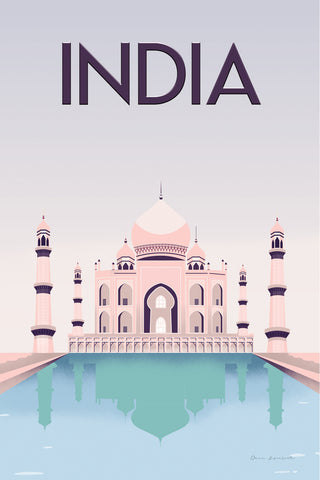 India - Wall Art - By Omar Escalante- Gallery Art Company