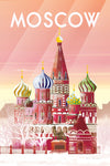 Moscow - Wall Art - By Omar Escalante- Gallery Art Company