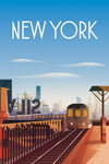 New York City - Wall Art - By Omar Escalante- Gallery Art Company