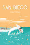 San Diego - Wall Art - By Omar Escalante- Gallery Art Company
