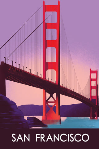 San Francisco I - Wall Art - By Omar Escalante- Gallery Art Company