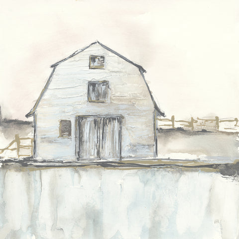 White Barn III - Wall Art - By Chris Paschke- Gallery Art Company