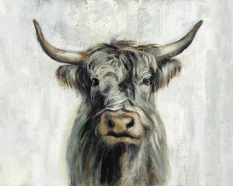 Highland Cow Horizontal - Wall Art - By Silvia Vassileva- Gallery Art Company