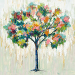 Blooming Tree Neutral - Wall Art - By Silvia Vassileva- Gallery Art Company