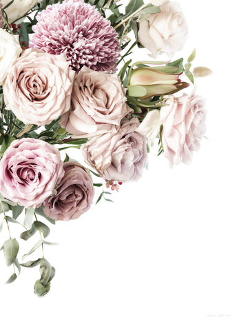 Pastel Bouquet - Wall Art - By Elise Catterall- Gallery Art Company