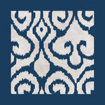 Simply Elegant II White on Blue - Wall Art - By Nancy Green- Gallery Art Company