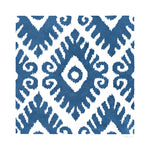 Simply Elegant VII Blue on White - Wall Art - By Nancy Green- Gallery Art Company