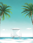 Malibu No Words - Wall Art - By Omar Escalante- Gallery Art Company