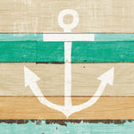 Beachscape III Anchor Green - Wall Art - By Michael Mullan- Gallery Art Company