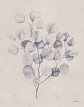 Soft Summer Sketches II Navy - Wall Art - By James Wiens- Gallery Art Company