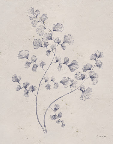 Soft Summer Sketches IV Navy - Wall Art - By James Wiens- Gallery Art Company