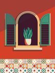 Window Lisboa - Wall Art - By Omar Escalante- Gallery Art Company