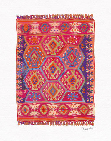 Moroccan Rug II - Wall Art - By Farida Zaman- Gallery Art Company