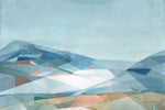 Geometric Mountain - Wall Art - By Danhui Nai- Gallery Art Company