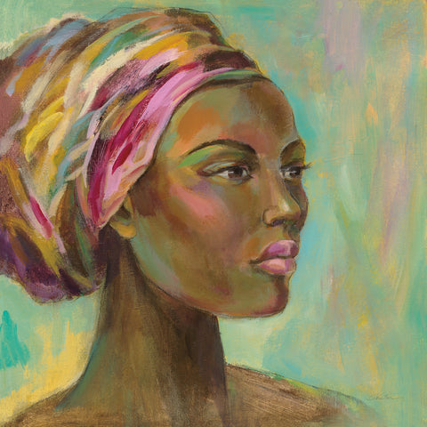 African Woman I - Wall Art - By Silvia Vassileva- Gallery Art Company