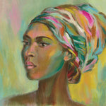 African Woman II - Wall Art - By Silvia Vassileva- Gallery Art Company