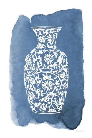 Chinese Vase II - Wall Art - By Mercedes Lopez Charro- Gallery Art Company