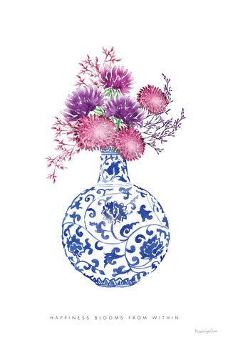 Chinoiserie Style I - Wall Art - By Mercedes Lopez Charro- Gallery Art Company