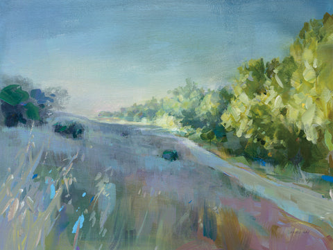 Sunrise Meadow - Wall Art - By Danhui Nai- Gallery Art Company