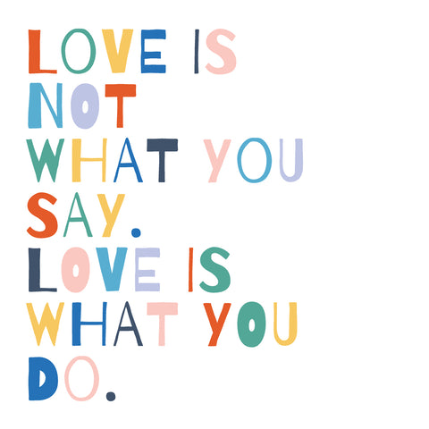 Rainbow Words I - Wall Art - By Moira Hershey- Gallery Art Company
