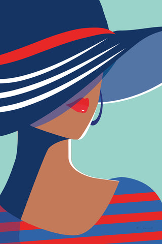 Beach Chic I - Wall Art - By Omar Escalante- Gallery Art Company