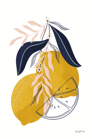 Lemons II - Wall Art - By Becky Thorns- Gallery Art Company