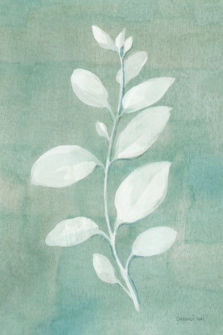 Sage Leaves II - Wall Art - By Danhui Nai- Gallery Art Company