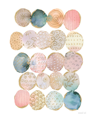 Circle Stories II - Wall Art - By Danhui Nai- Gallery Art Company