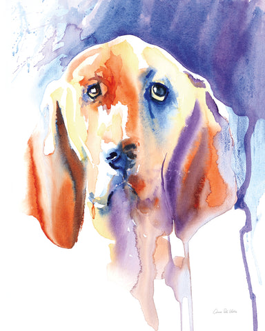 Basset Hound - Wall Art - By Aimee Del Valle- Gallery Art Company