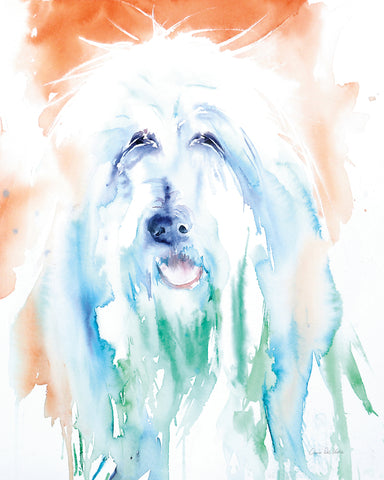 Sheep Dog - Wall Art - By Aimee Del Valle- Gallery Art Company