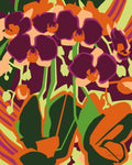 Orchids - Wall Art - By Megan Gallagher- Gallery Art Company