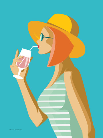 Summer Girl I - Wall Art - By Omar Escalante- Gallery Art Company