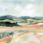 Vermillion Landscape I - Wall Art - By Katrina Pete- Gallery Art Company