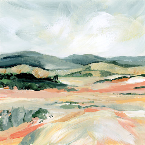 Vermillion Landscape I - Wall Art - By Katrina Pete- Gallery Art Company