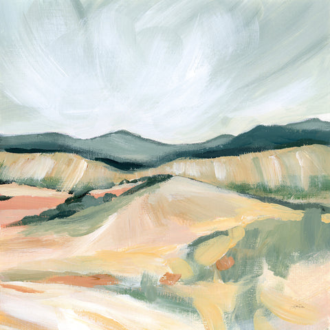 Vermillion Landscape II - Wall Art - By Katrina Pete- Gallery Art Company