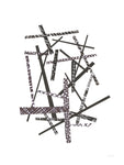 Pick Up Sticks II - Wall Art - By Courtney Prahl- Gallery Art Company