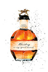 Whiskey Spirit Animal - Wall Art - By Mercedes Lopez Charro- Gallery Art Company