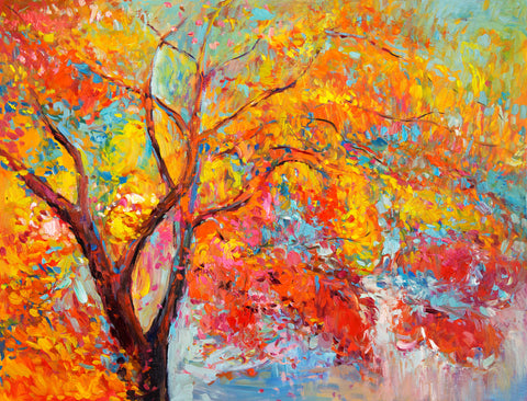 Autumn park - Wall Art - By borojoint- Gallery Art Company