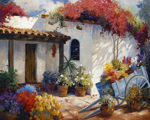 Casa Paloma - Wall Art - By Carolyne Hawley- Gallery Art Company