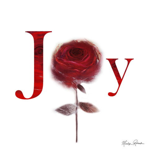 Joy Rose - Wall Art - By Marilyn Robertson- Gallery Art Company