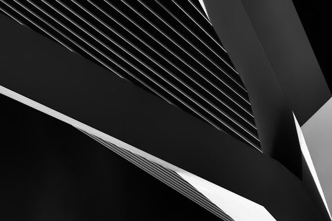 Abstraction of a swan - Wall Art - By Jeroen van de- Gallery Art Company
