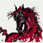 Red Horse - Wall Art - By Naja- Gallery Art Company