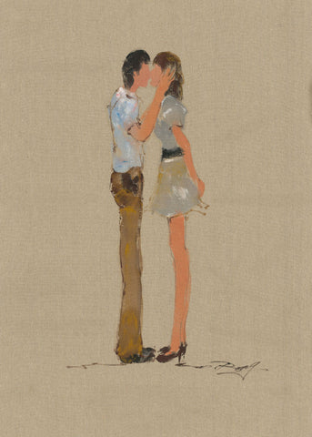 Tender Kiss - Wall Art - By Shenli- Gallery Art Company