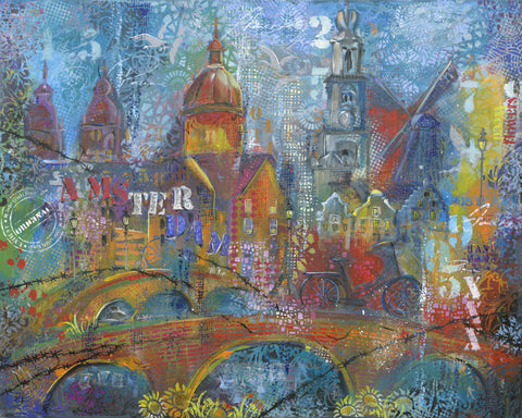 Abstract City - Wall Art - By Mizo- Gallery Art Company