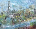 Abstract Paris - Wall Art - By Mizo- Gallery Art Company