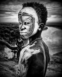 A boy of the Karo tribe. Omo Valley (Ethiopia). - Wall Art - By Joxe Inazio Kuesta- Gallery Art Company