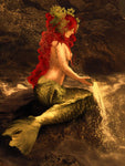 Mermaid Play - Wall Art - By Babette- Gallery Art Company