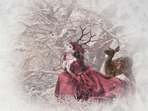 Christmas Fairy - Wall Art - By Babette- Gallery Art Company